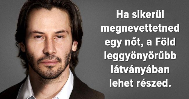 Keanu Reeves 30 szívből jövő tanácsa az élethez