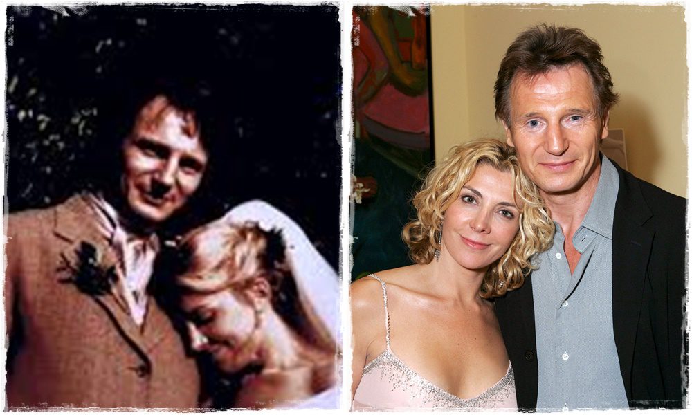 Liam Neeson és színésznő felesége, Natasha Richardson