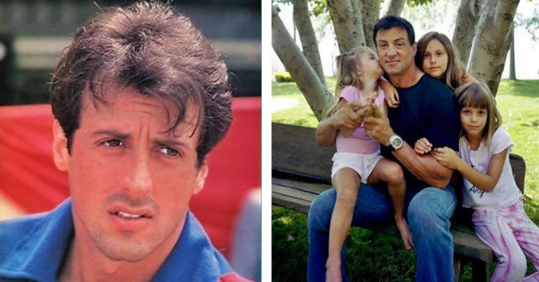 Sylvester Stallone egy képen pózol lányaival: Sophia, Sistine és Scarlet felnőttek és elképesztően dögös nőkké váltak