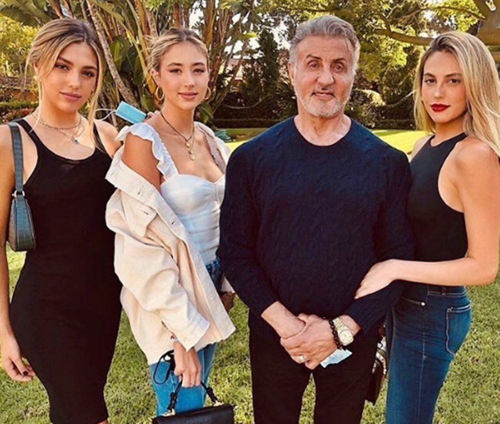 Sylvester Stallone lányai felnőttek és dögös nőkké váltak