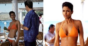 Az 55 éves Halle Berry bikinis fotóval idézte fel a 20 évvel ezelőtti ikonikus Bond-jelenetét