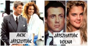 12 ikonikus filmes páros, akiket eredetileg más színészek játszottak volna