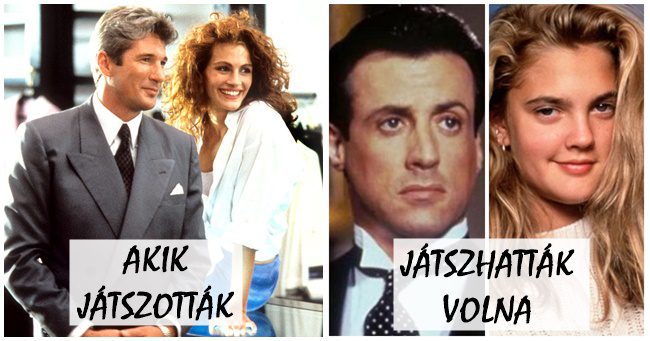 12 ikonikus filmes páros, akiket eredetileg más színészek játszottak volna