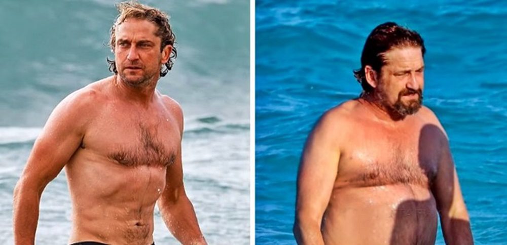 Amikor kikerekedik a kockahas – Így néz ki Gerard Butler, amikor elengedi magát