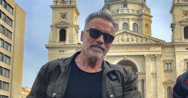 Magyarországon jár éppen Arnold Schwarzenegger
