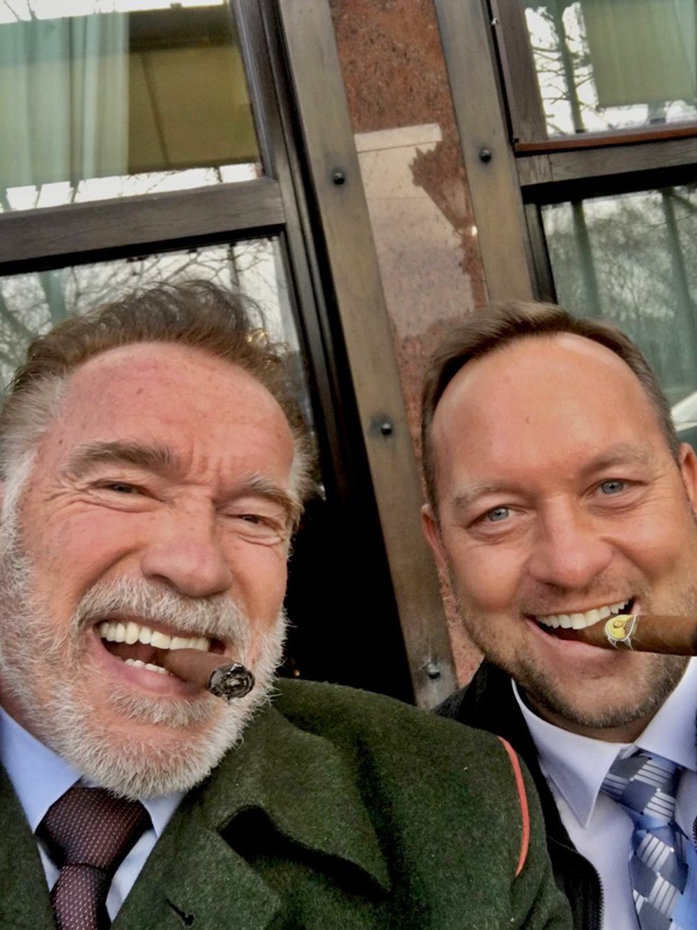 Magyarországon jár éppen Arnold Schwarzenegger