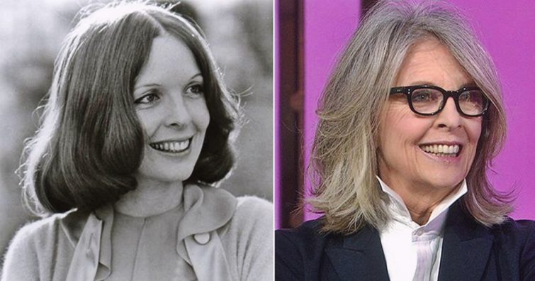 Le a kalappal! Diane Keaton 76 évesen is bomba formában van