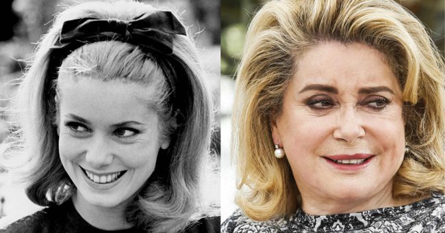 Catherine Deneuve mindig is visszautasította a plasztikát – A 78 éves színésznő gyönyörű a friss fotóin