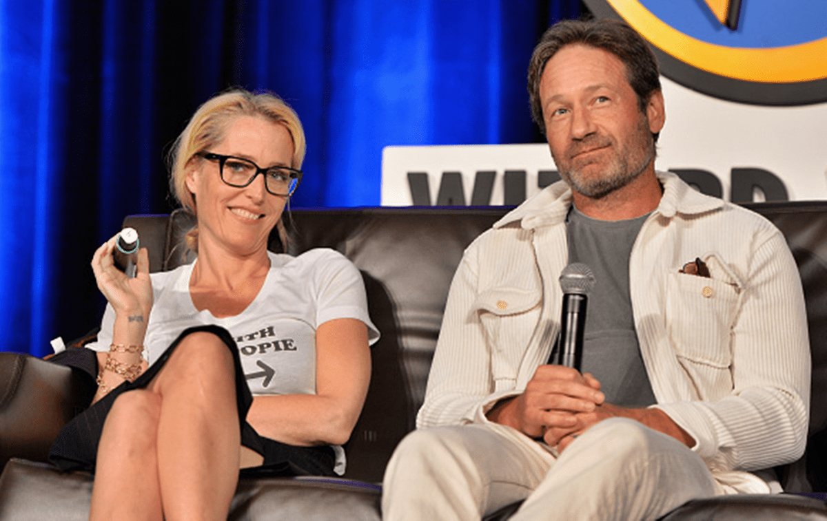 David Duchovny és Gillian Anderson