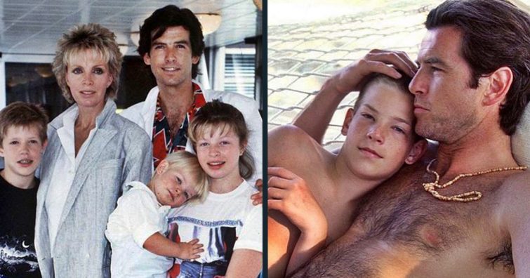 Pierce Brosnan egyedül nevelte fel gyermekeit, miután felesége tragikus módon életét vesztette