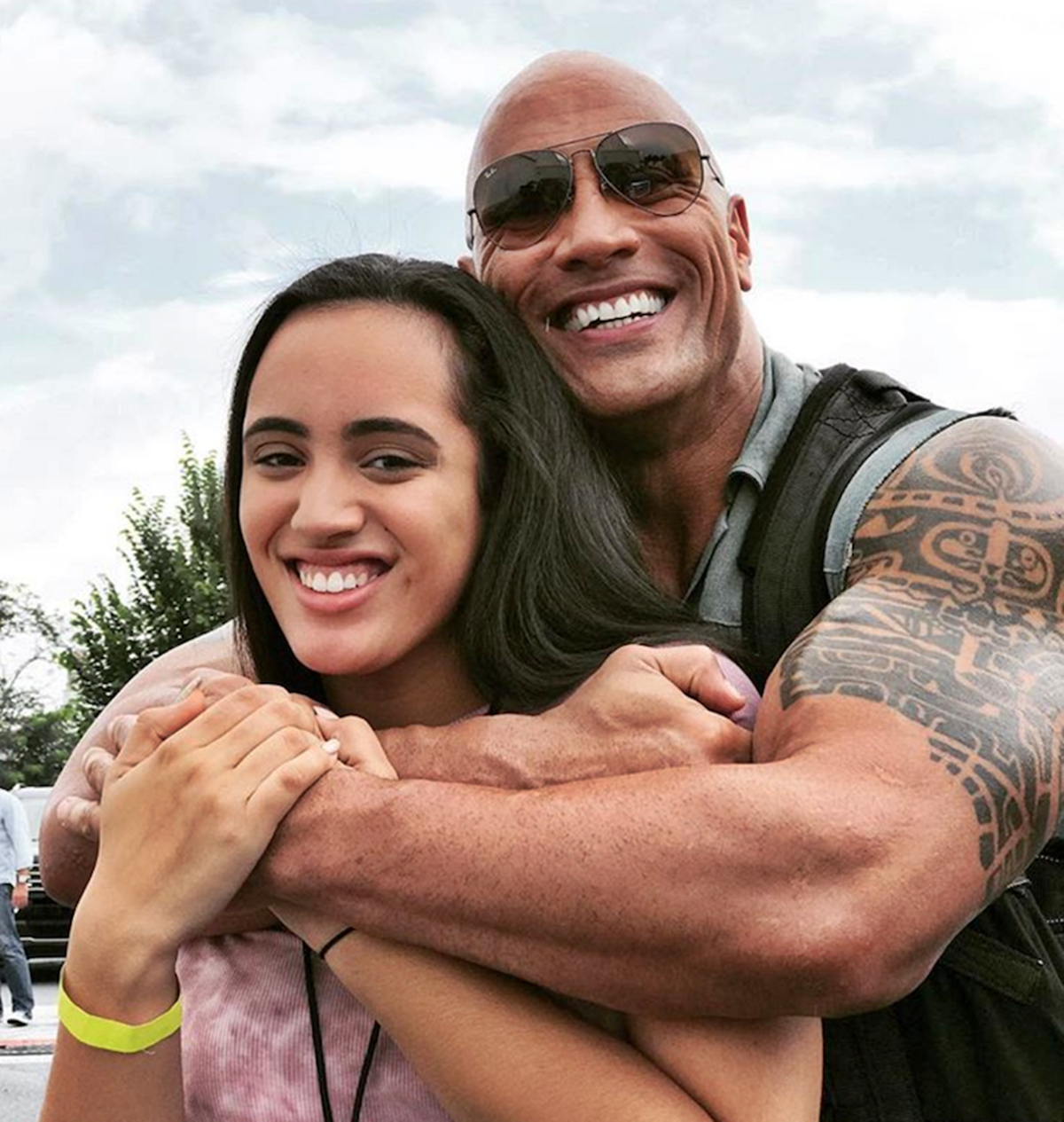 Dwayne Johnson legidősebb lánya vadítóan néz ki: Simeone már 21 éves és pankrátornak állt