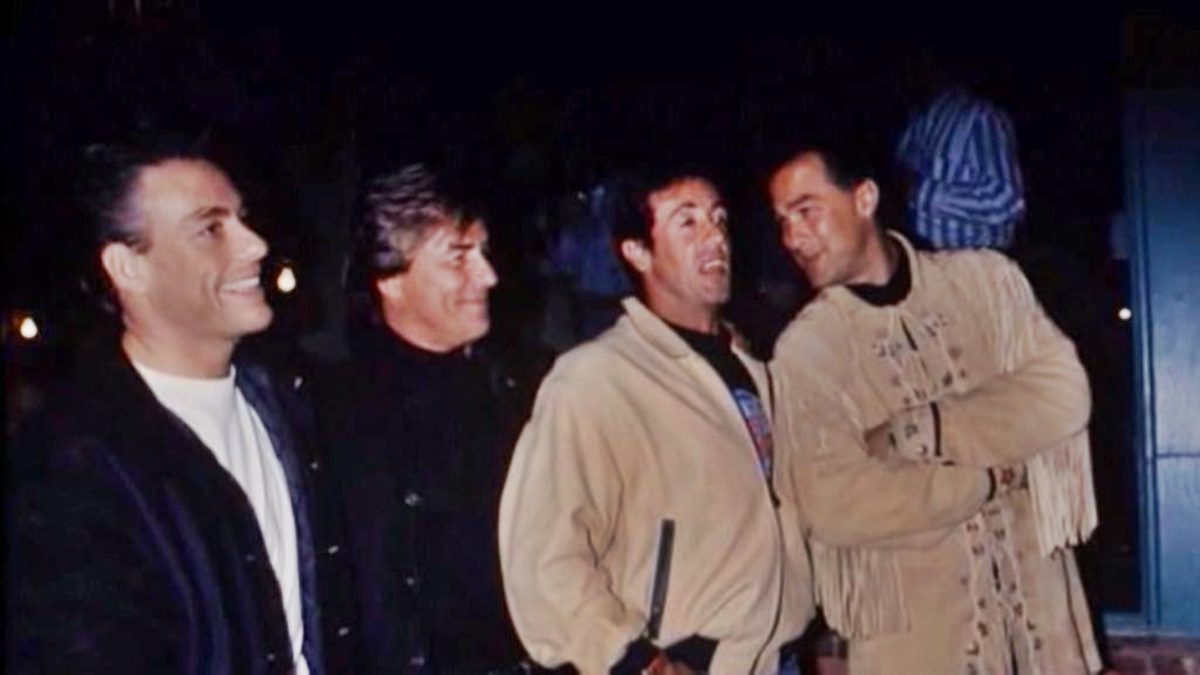 Jean-Claude Van Damme és Steven Seagal egymásnak esett Sylvester Stallone partiján