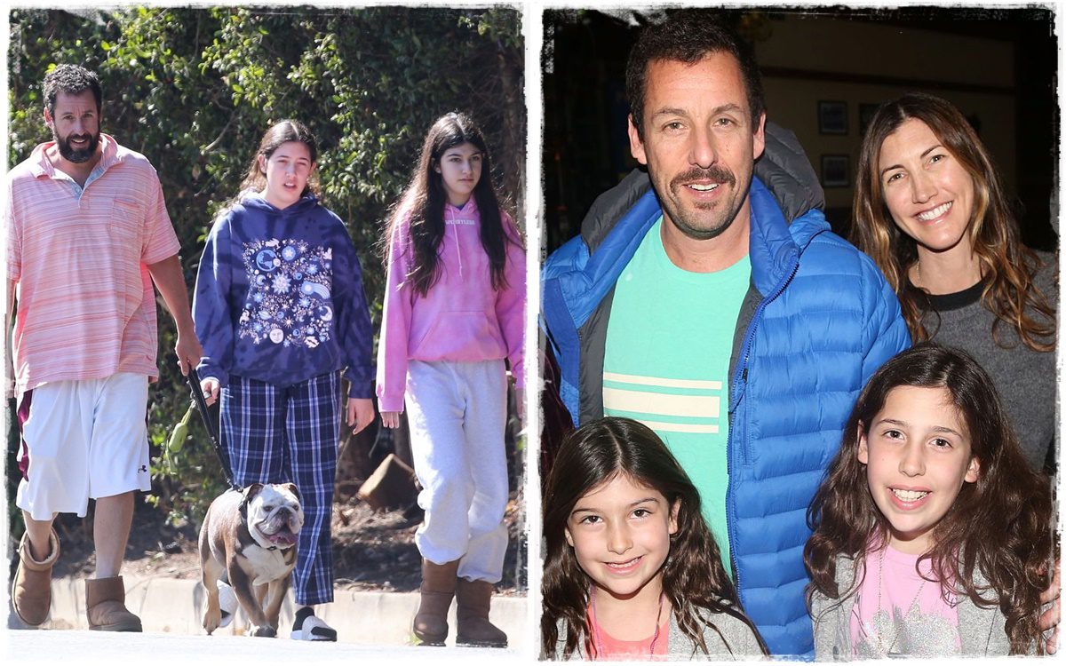 Ők Adam Sandler ritkán látott lányai: Friss fotókon a 15 éves Sadie és a 13 éves Sunny