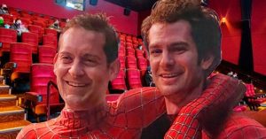 Hatalmas meglepetés! Andrew Garfield és Tobey Maguire beosontak az új Pókember film vetítésére