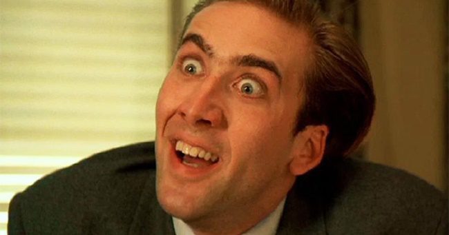 Nicolas Cage-nek van gyomra
