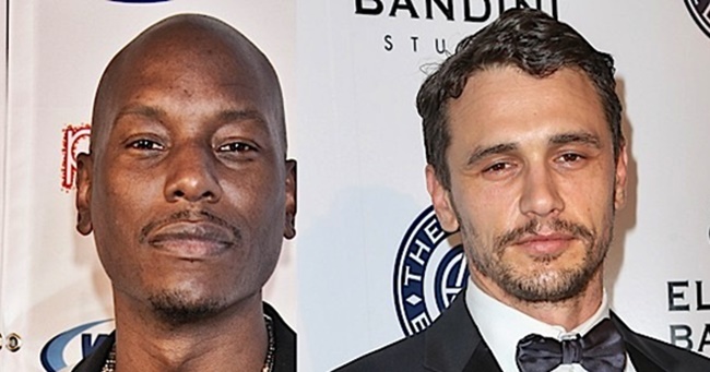 James Franco és Tyrese Gibson durván egymásnak estek forgatás közben