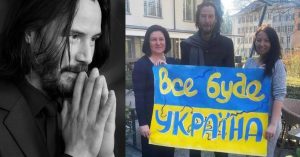 Keanu Reeves világos üzenetet küldött a bátor ukránoknak