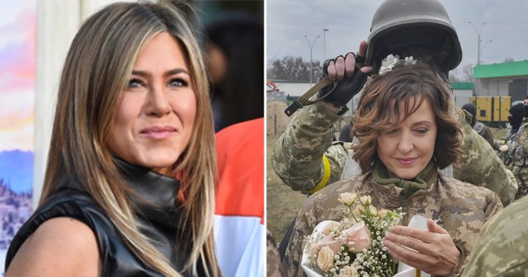 Szem nem marad szárazon! Jennifer Aniston megható módon emlékezett meg az ukrán nőkről