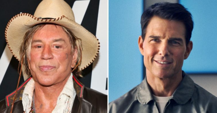 Mickey Rourke durván beleszállt Tom Cruise-ba, mert elmondása szerint évtizedek óta ugyanazt a szerepet játssza