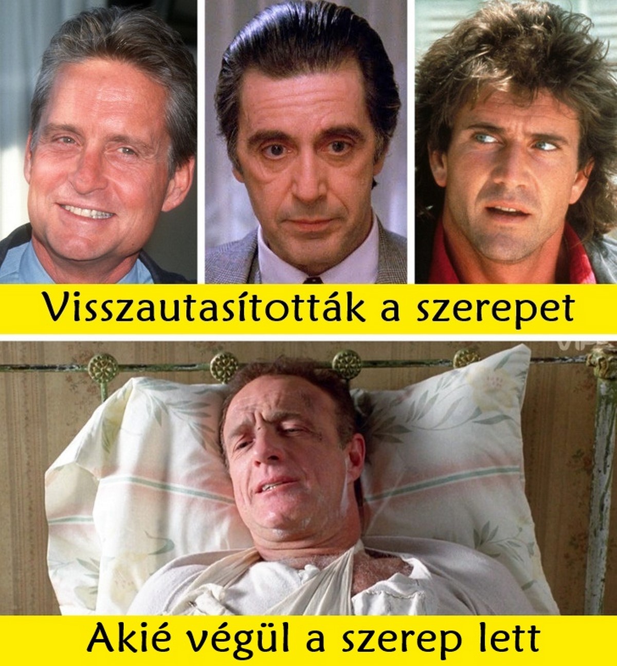 11 szerep, amit nem akartak elvállalni híres színészek, ám az később ikonikussá vált