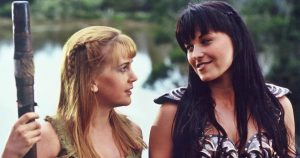 Megindító fotó: 22 évvel a sorozat után újra találkozott Xena és kis barátnője, Gabrielle