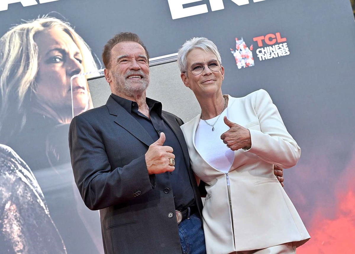 28 évvel a Két tűz között után újra összeállt egy közös képre Jamie Lee Curtis és Arnold Schwarzenegger