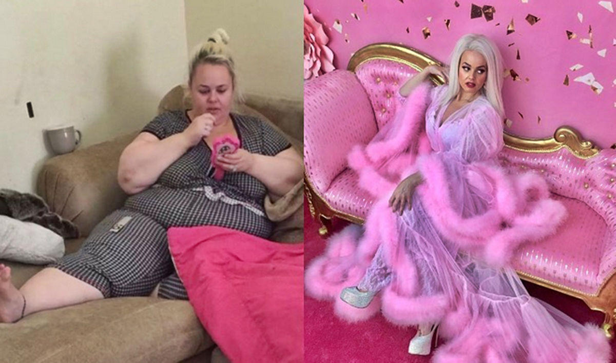 Döbbenetes átváltozás! 90 kilótól szabadult meg az a nő, aki élő Barbie-babává szeretett volna válni