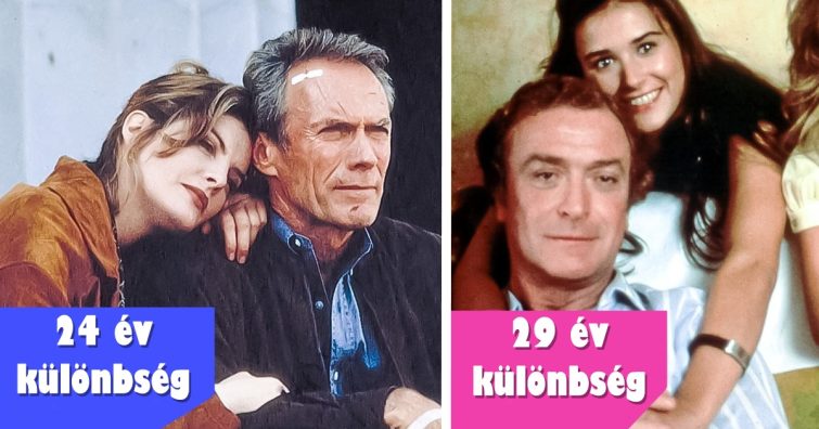 16 filmes páros, akik között a hatalmas korkülönbség ellenére is remekül működött a kémia