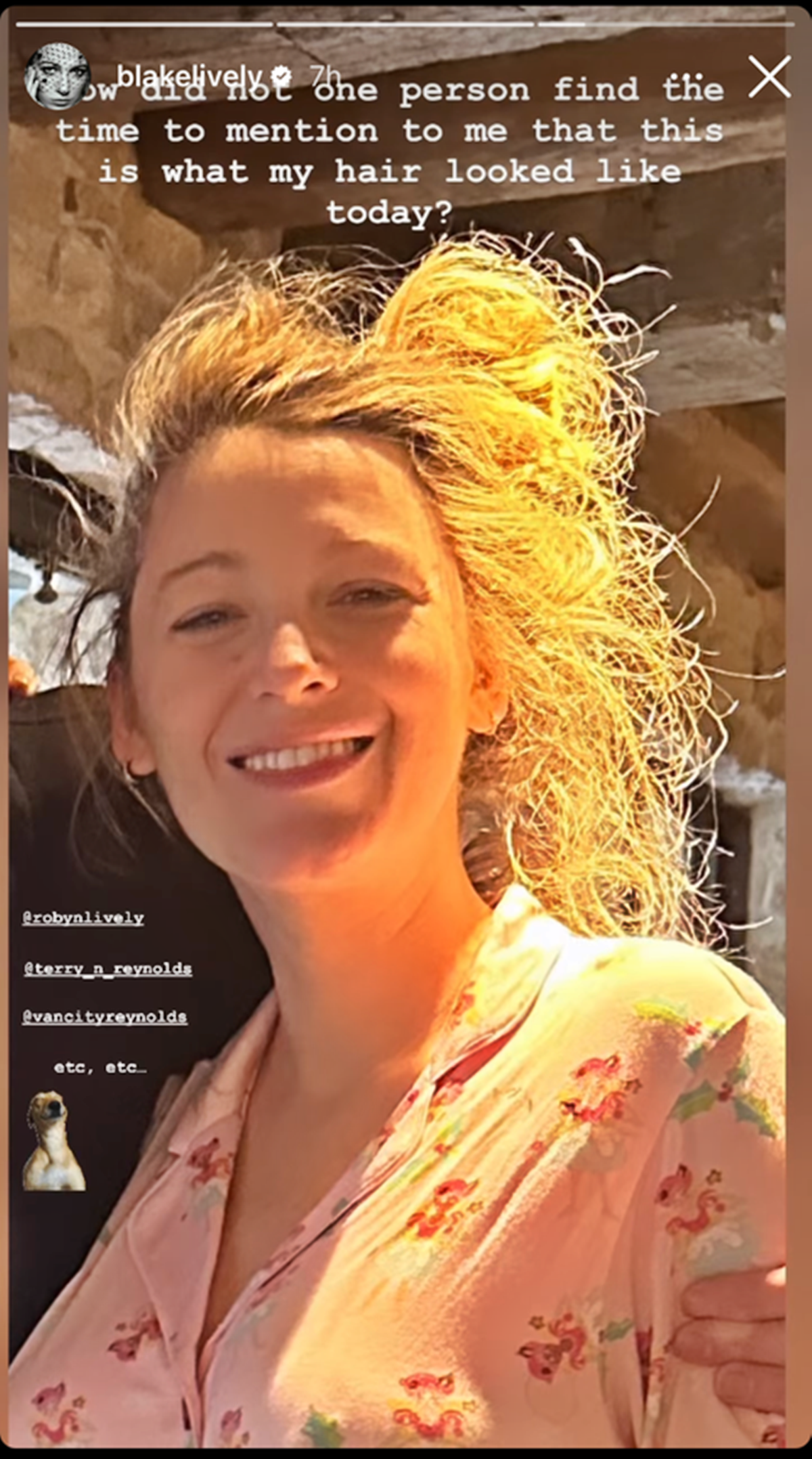 Döbbenet! Így néz ki a gyönyörű Blake Lively smink nélkül!