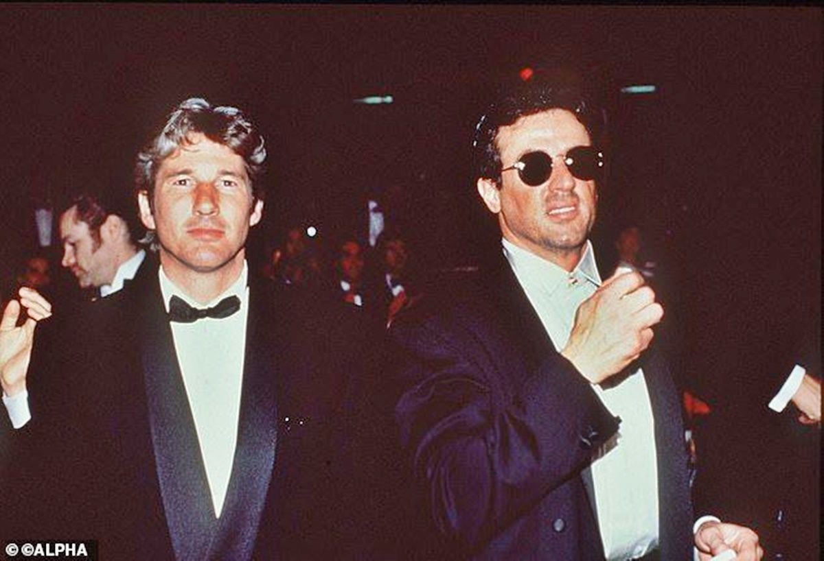 Sylvester Stallone és Richard Gere egymásnak esett Diana hercegnő partiján