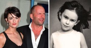 Bruce Willis és Demi Moore lányát kiskorában mindenki csúfolta – Krumplifejnek nevezték Rumert