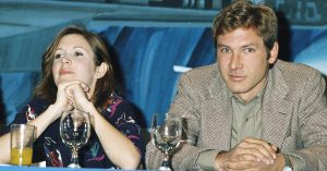 Carrie Fisher és Harrison Ford totál részegek voltak leghíresebb filmjük forgatásán