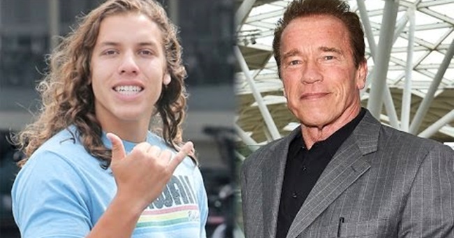 Brutális, ahogy kigyúrta magát Arnold Schwarzenegger eltitkolt fia