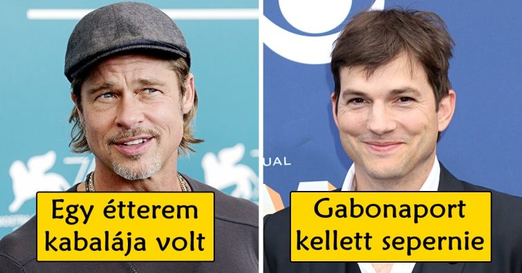 11 híresség foglalkozása, mielőtt befutott színészek lettek Hollywoodban