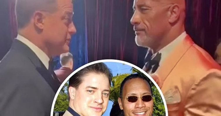 Dwayne Johnson és Brendan Fraser találkozása volt a 2023-as Oscar gála legmeghatóbb pillanata (Videó!)