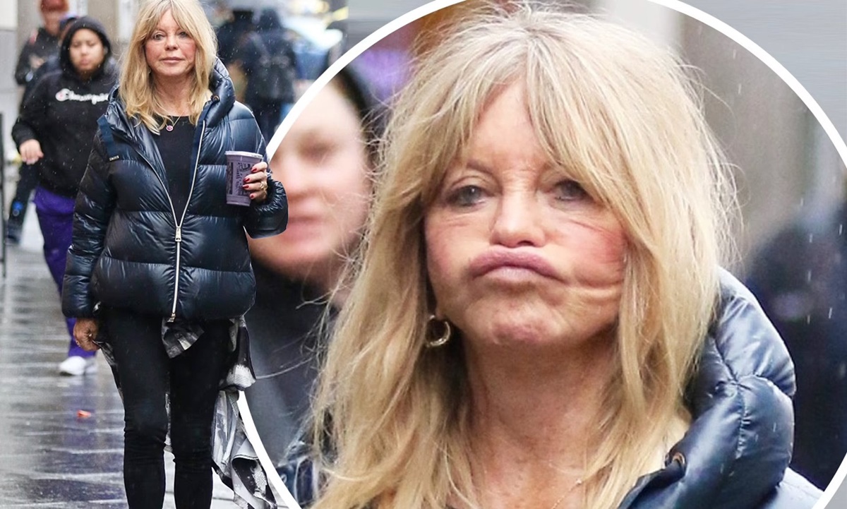 Goldie Hawn gyönyörű arcát tönkretette a plasztika - 78 évesen így néz ki