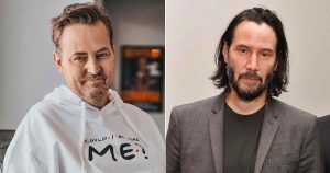 A Jóbarátok sztárja Keanu Reeves halálát kívánta új könyvében - Matthew Perry