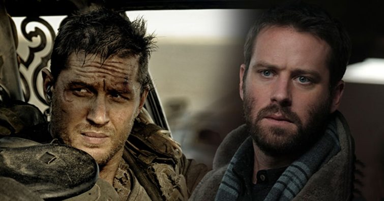 Tom Hardy leköpte Armie Hammert a Mad Max: A harag útja szereplőválogatása során