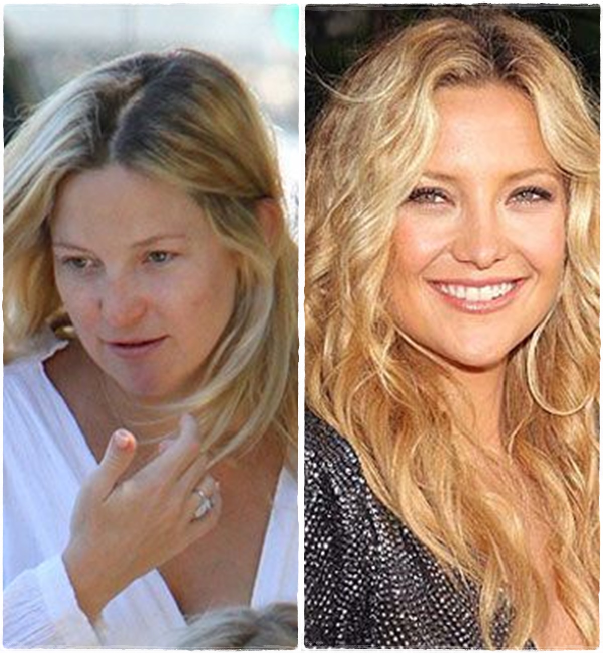 Rá sem lehet ismerni! Kate Hudson így néz ki smink nélkül