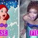 Hogyan néznek ki a Disney hercegnők a rajzfilmekben és az élőszereplős változatban