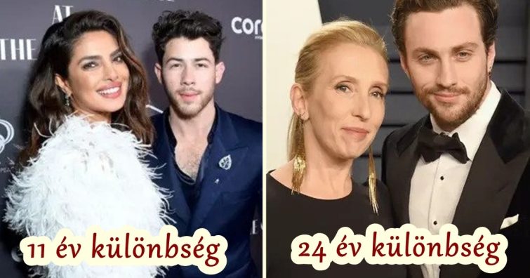 15 női híresség, akik sokkal idősebbek a partnereiknél