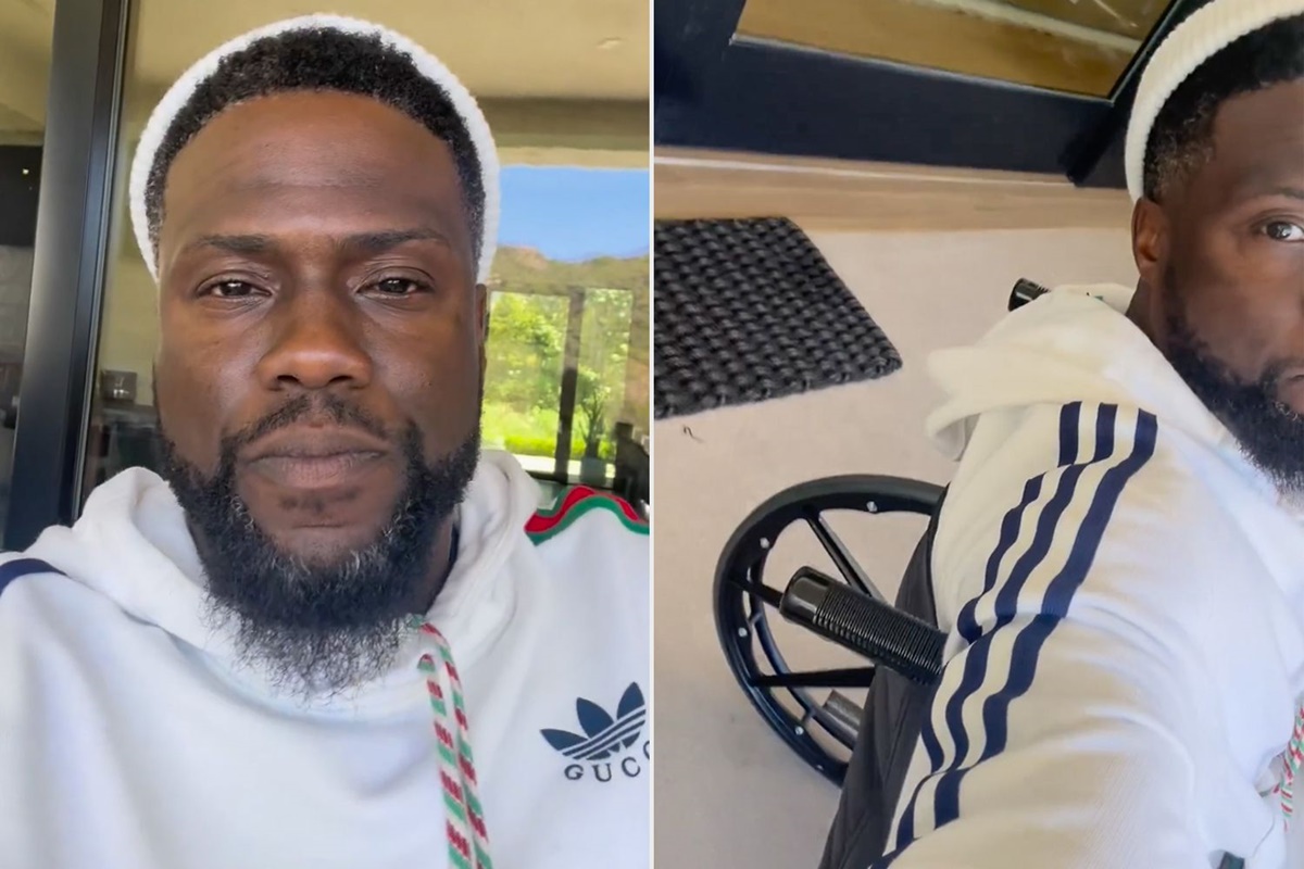 Sokkoló fotón Kevin Hart, aki kerekesszékbe került egy súlyos baleset után