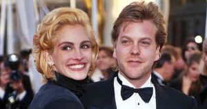 Julia Roberts és Kiefer Sutherland majdnem megházasodtak: 2 nappal az esküvő előtt szakítottak