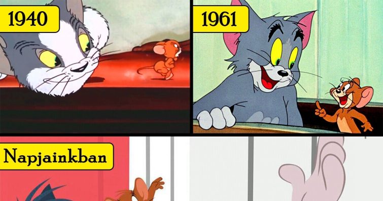 Hogyan változtak gyerekkorunk híres rajzfilmjei az idők folyamán?