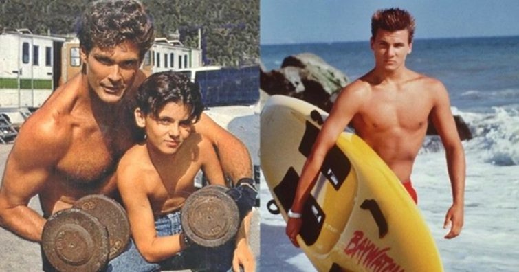 Ő alakította David Hasselhoff fiát a Baywatchban - Jeremy Jackson ilyen jóképű lett 43 évesen