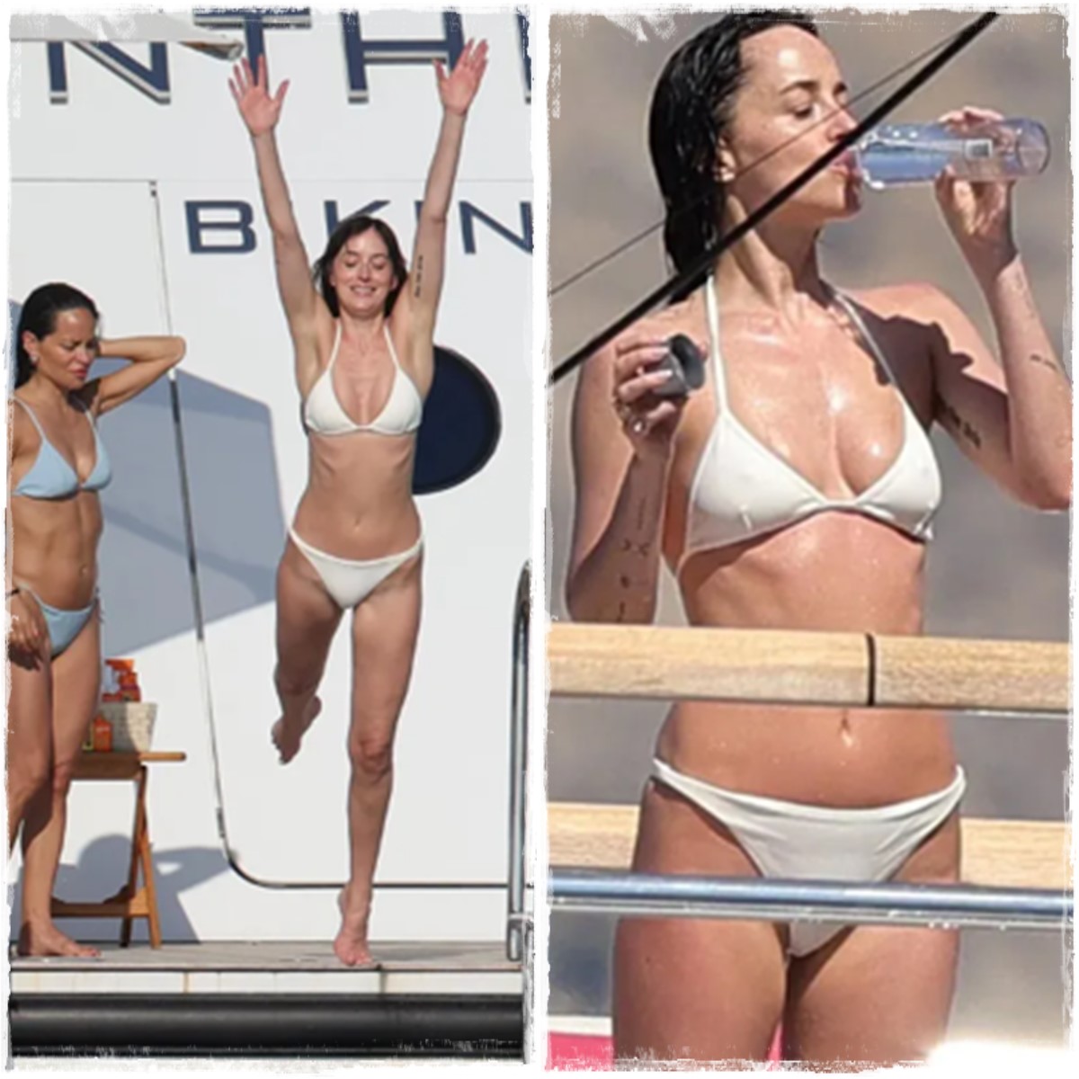 Dakota Johnson, A szürke ötven árnyalata sztárja ilyen szexi bikiniben (Képek!)