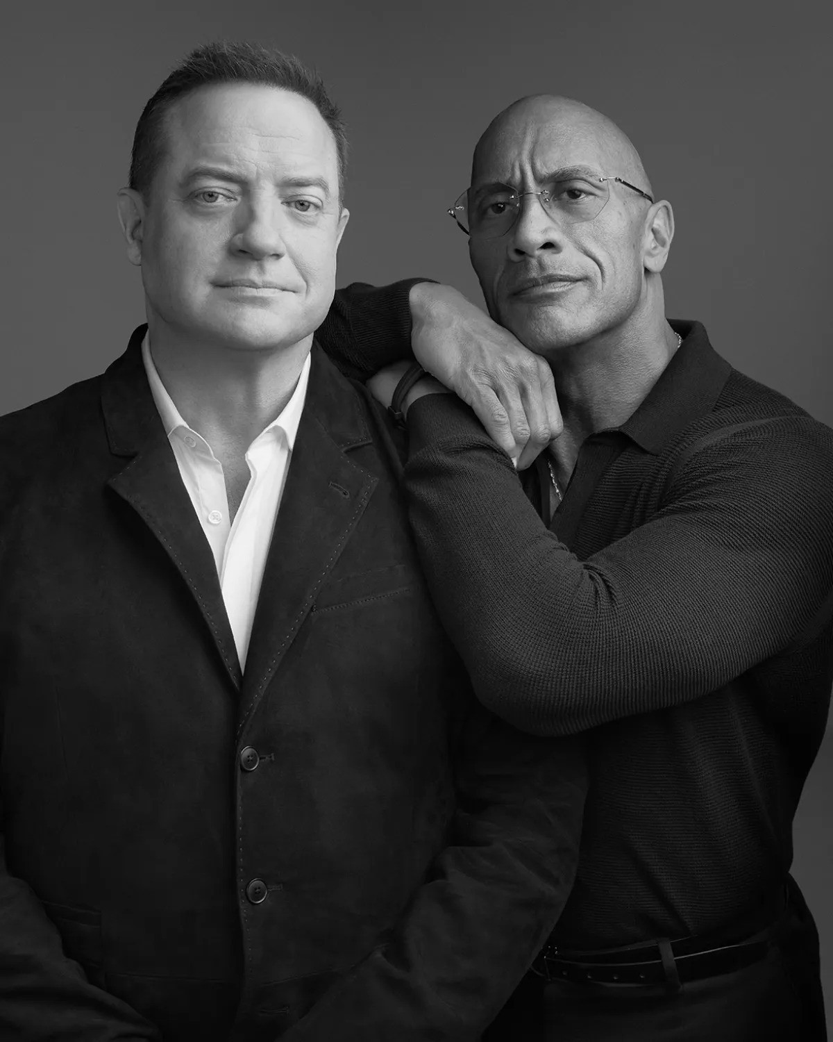 A Múmia óta most találkoztak újra: Dwayne Johnson könnyek között vallott Brendan Fraserről